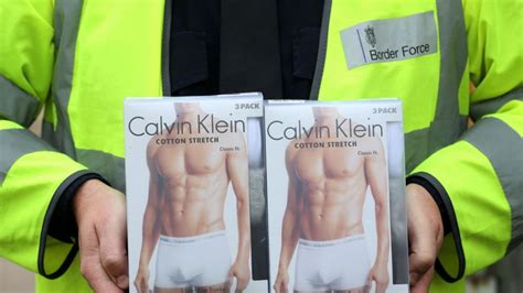 Fake goods warning as £1.5m of fake Calvin Klein pants  .